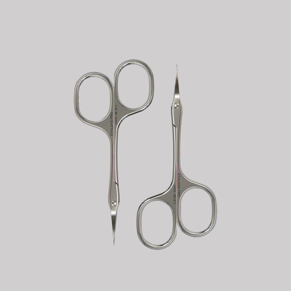 Професионална ножичка за кожички Asymmetric UNIQ 20 TYPE 4