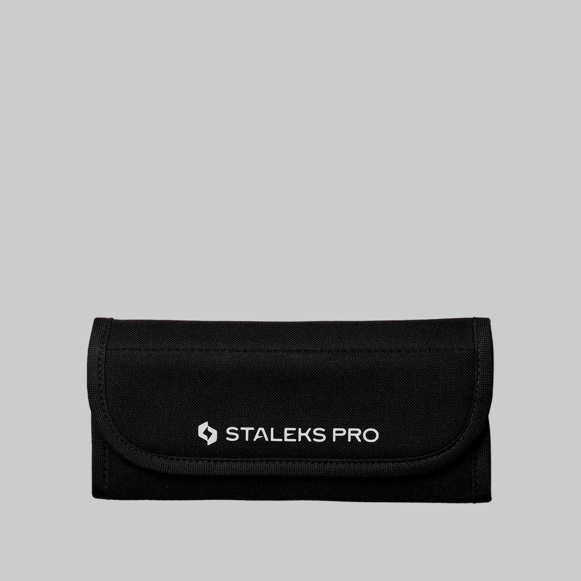 Професионален калъф за инструменти от плат Staleks Pro (10 секции)