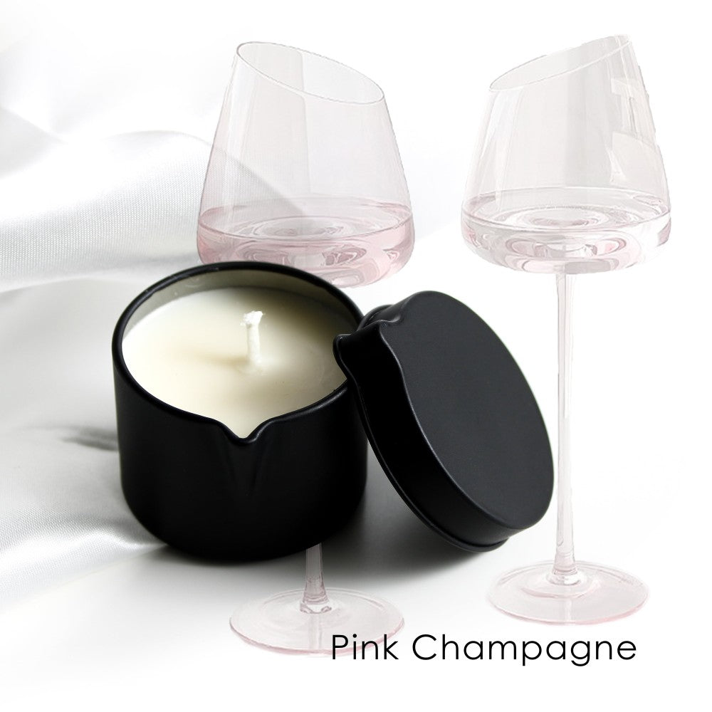 Масажна свещ за маникюр и педикюр Pink Champagne