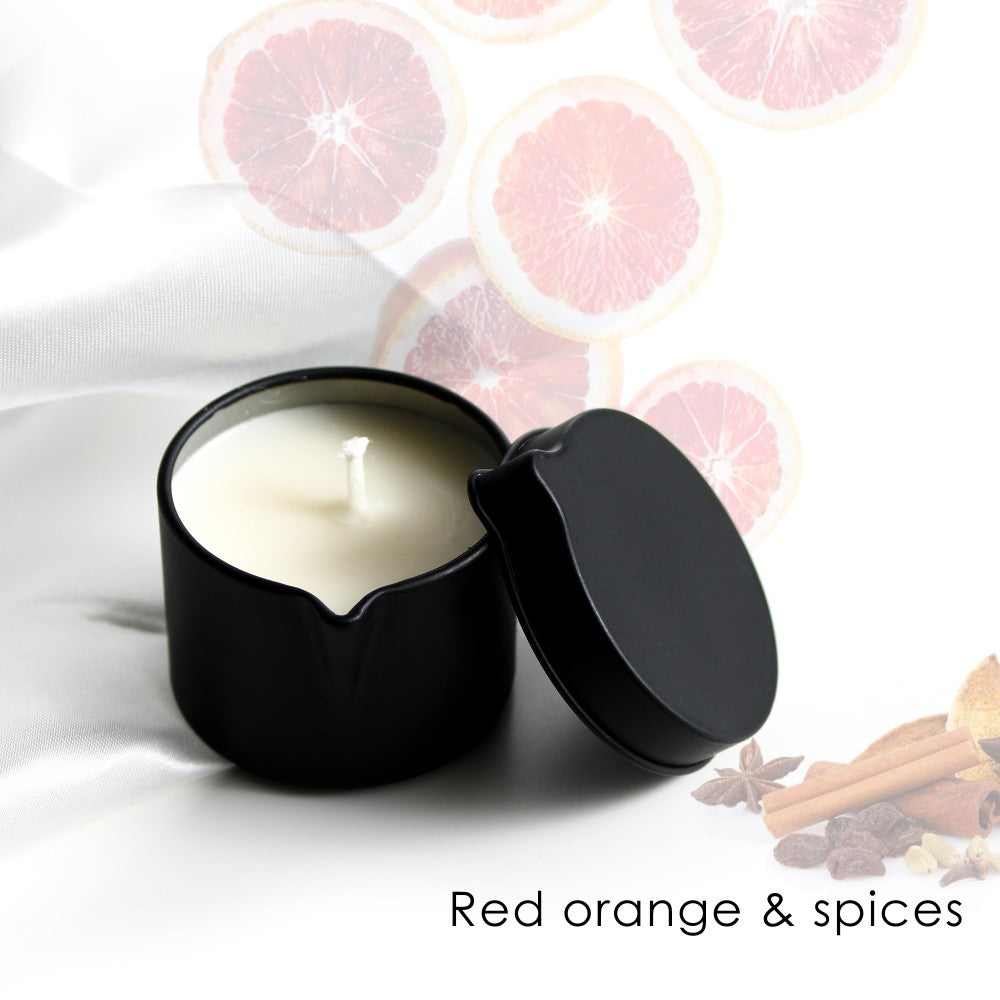 Масажна свещ за маникюр и педикюр Red orange & Spices